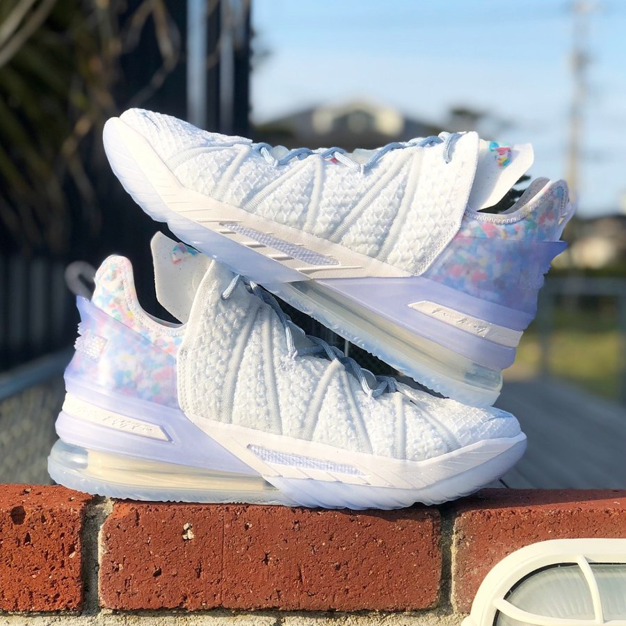 Giày Nike Lebron 18 NRG GS 'Blue Tint' CT4677-400 - Ảnh 5