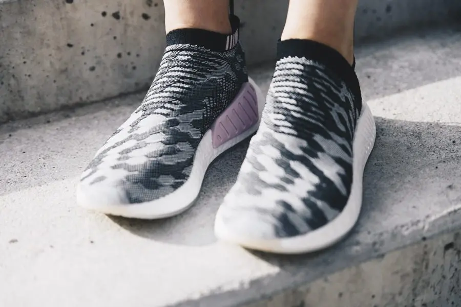 Giày Adidas Wmns NMD_CS2 Primeknit 'Grey White' BY9312 - Ảnh 3