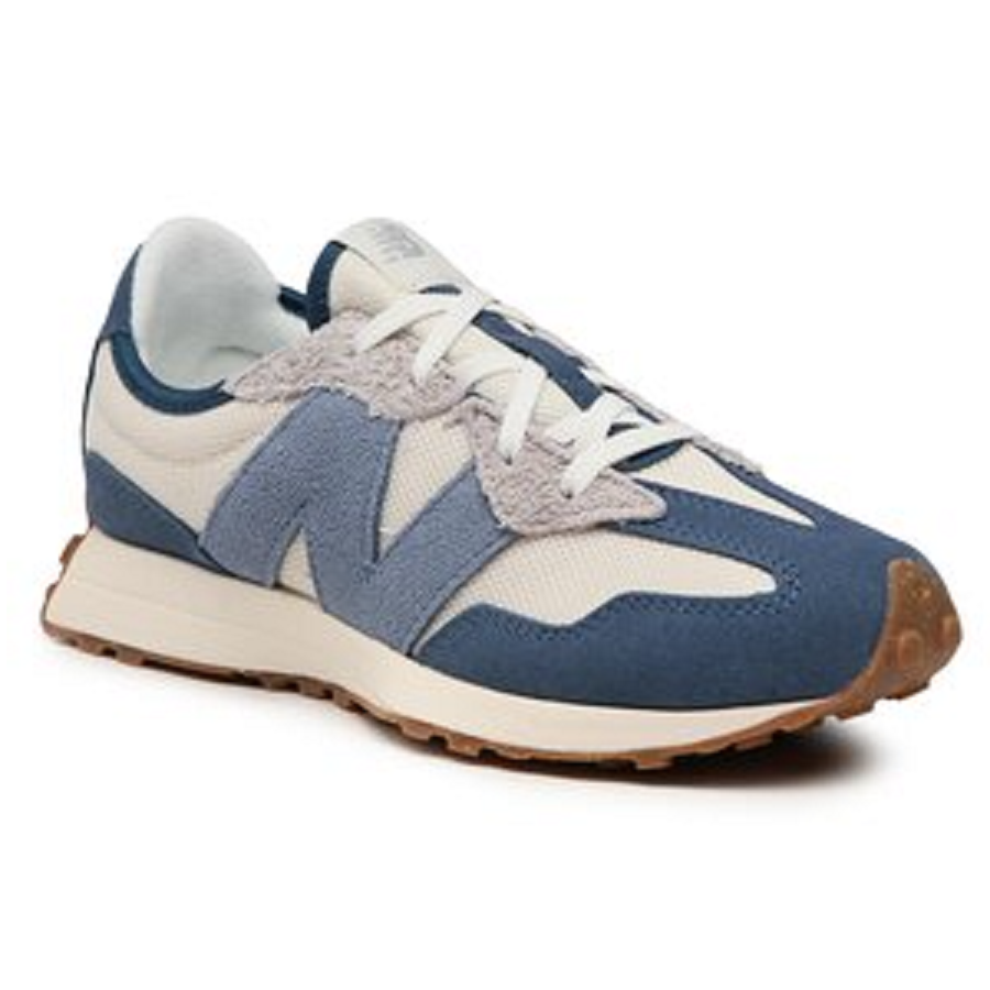 Giày New Balance 327 'Creamwhite Dark Blue' GS327RD - Ảnh 6