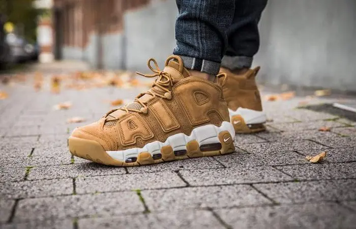 Giày Nike Air More Uptempo 'Flax' AA4060-200 - Ảnh 3