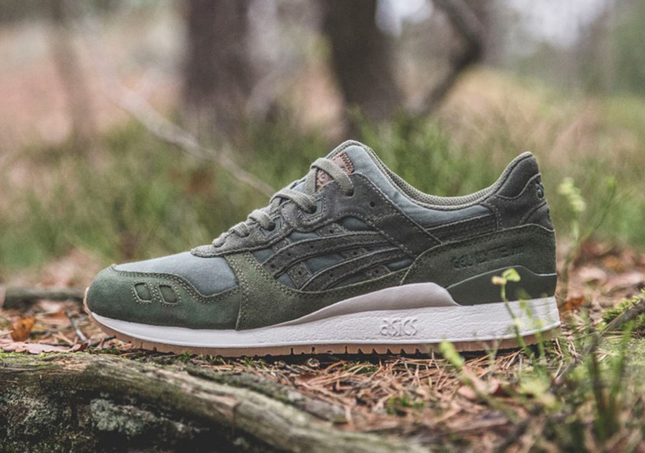 Giày Asics Sneakersnstuff x Gel Lyte 5 Forest H72TQ 8484 - Ảnh 5