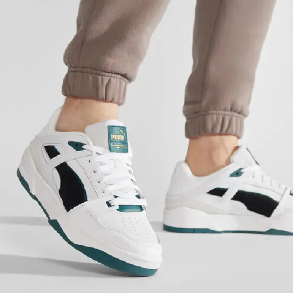 Giày Puma Slipstream Lo Suede 'White Varsity Green' 388634-03 - Ảnh 5