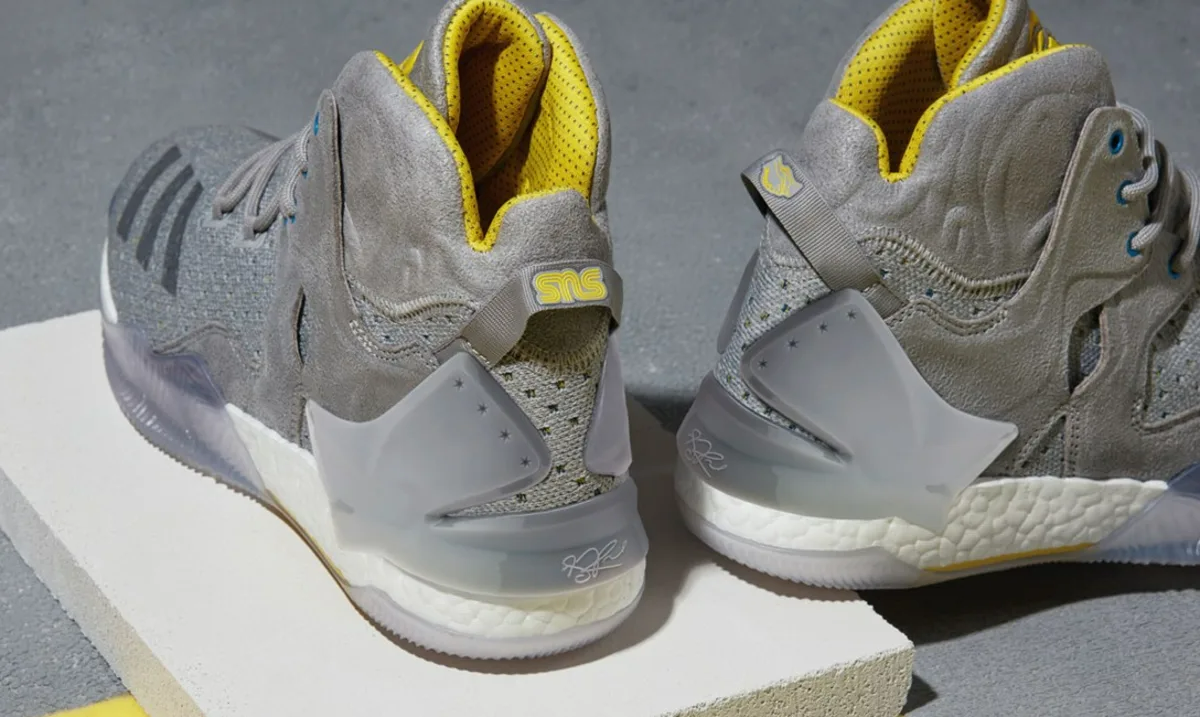 Giày Adidas Sneakersnstuff x D Rose 7 Primeknit 'Onix Yellow' BB1946 - Ảnh 9