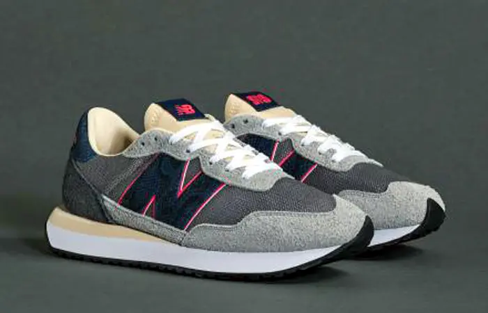 Giày New Balance Sneakersnstuff x 237 'Blue Racer' MS237NS - Ảnh 4