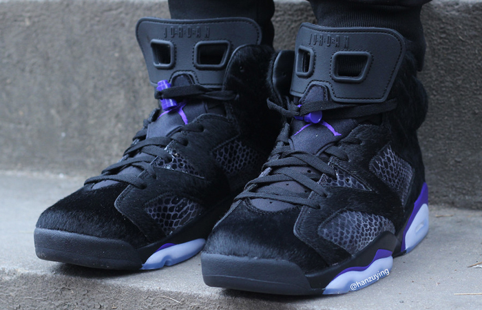 Giày Nike Social Status x Air Jordan 6 Retro 'Pony Hair' AR2257-005 - Ảnh 7