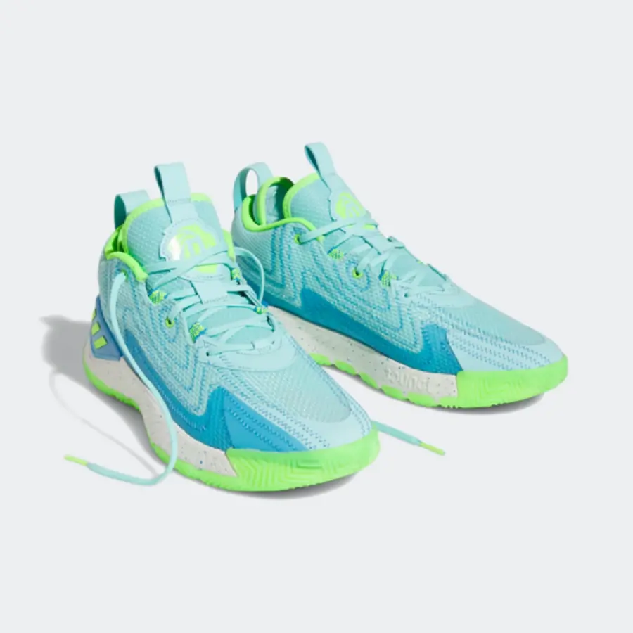 Giày Adidas D Rose Son of Chi 2 ‘Aqua Solar Green’ HQ1006 - Ảnh 3