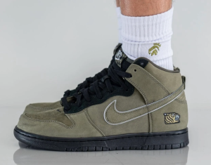 Alternative view of Giày Nike SB Dunk High 'Soulgoods Olive' DR1415-200