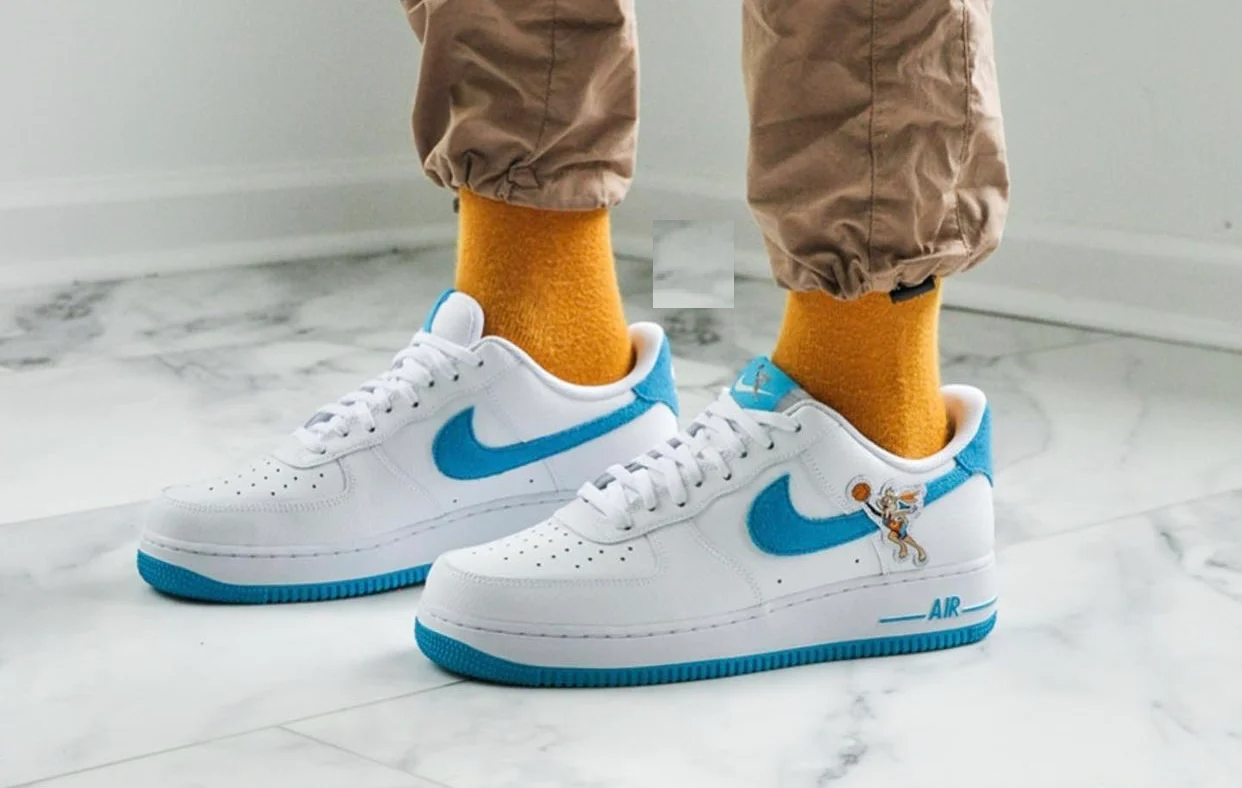 Giày Nike X Space Jam A New Legacy Air Force 1 07 Tune Squad DJ7998-100 - Ảnh 4