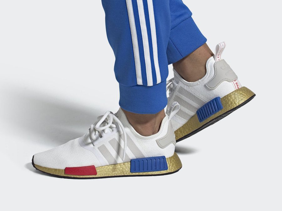 Giày Adidas NMD R1 'OG Gold Boost' FV3642 - Ảnh 4