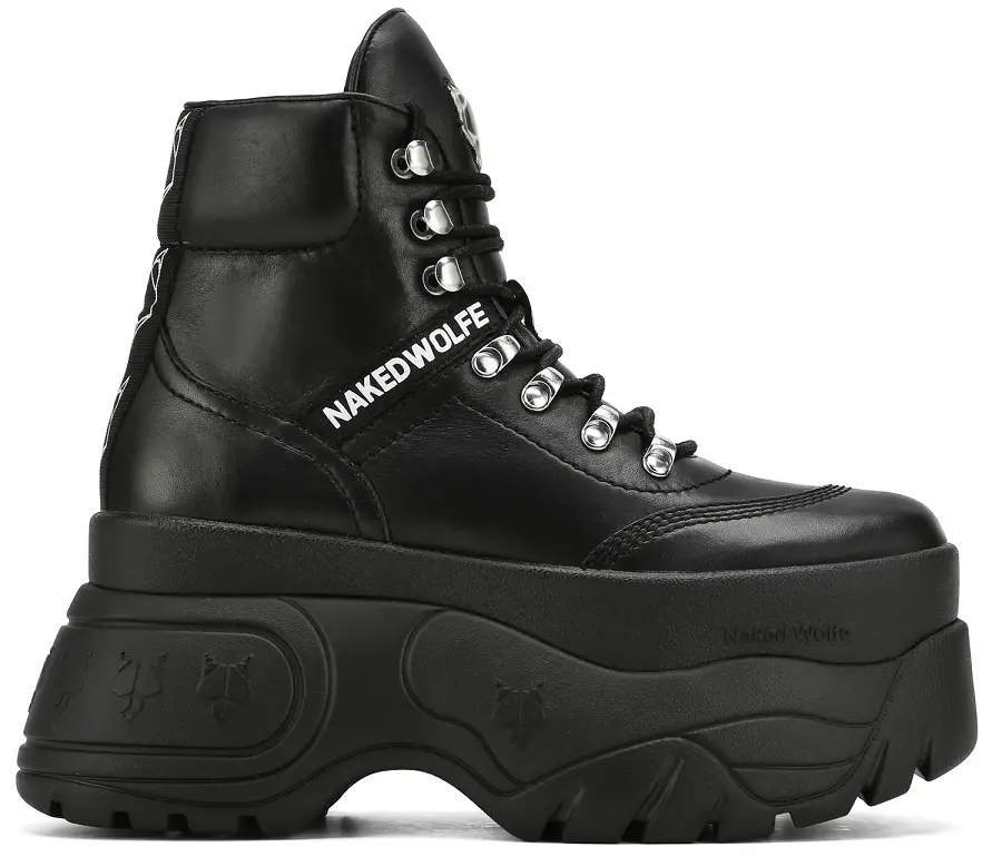 Giày Naked Wolfe Boost SPIKE LEATHER 'BLACK'