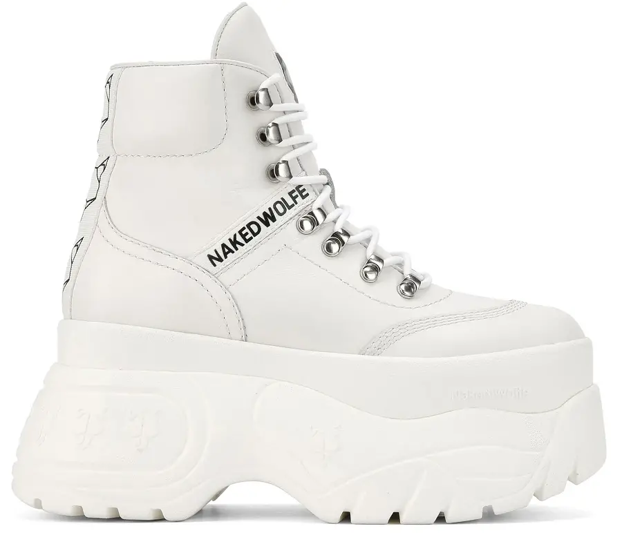 Giày Naked Wolfe Boost SPIKE LEATHER 'WHITE'