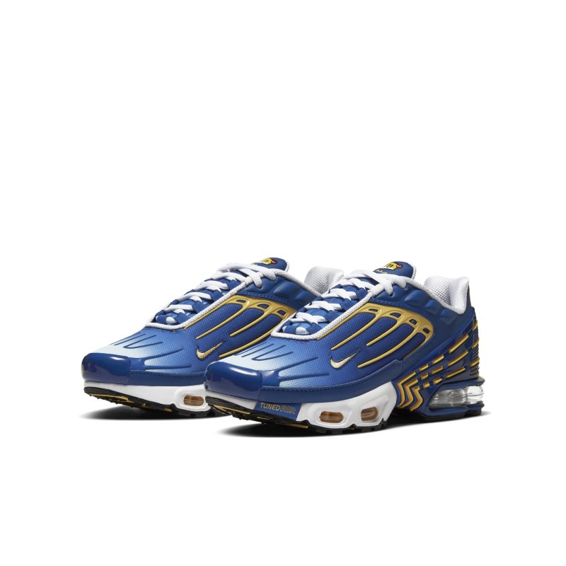 Giày Nike Air Max Plus 3 GS 'Deep Royal Topaz Gold' CD6871-402 - Ảnh 3