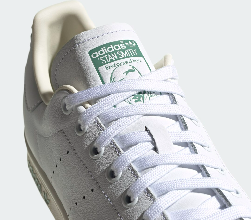 Giày Adidas Stan Smith 'Green Script' EF4257 - Ảnh 4