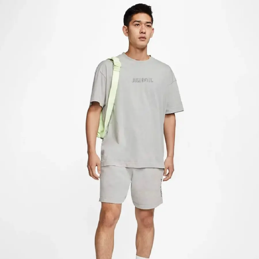 Áo Nike Sportswear JDI Mens Set Light Smoke Grey CJ4572-077 - Ảnh 4