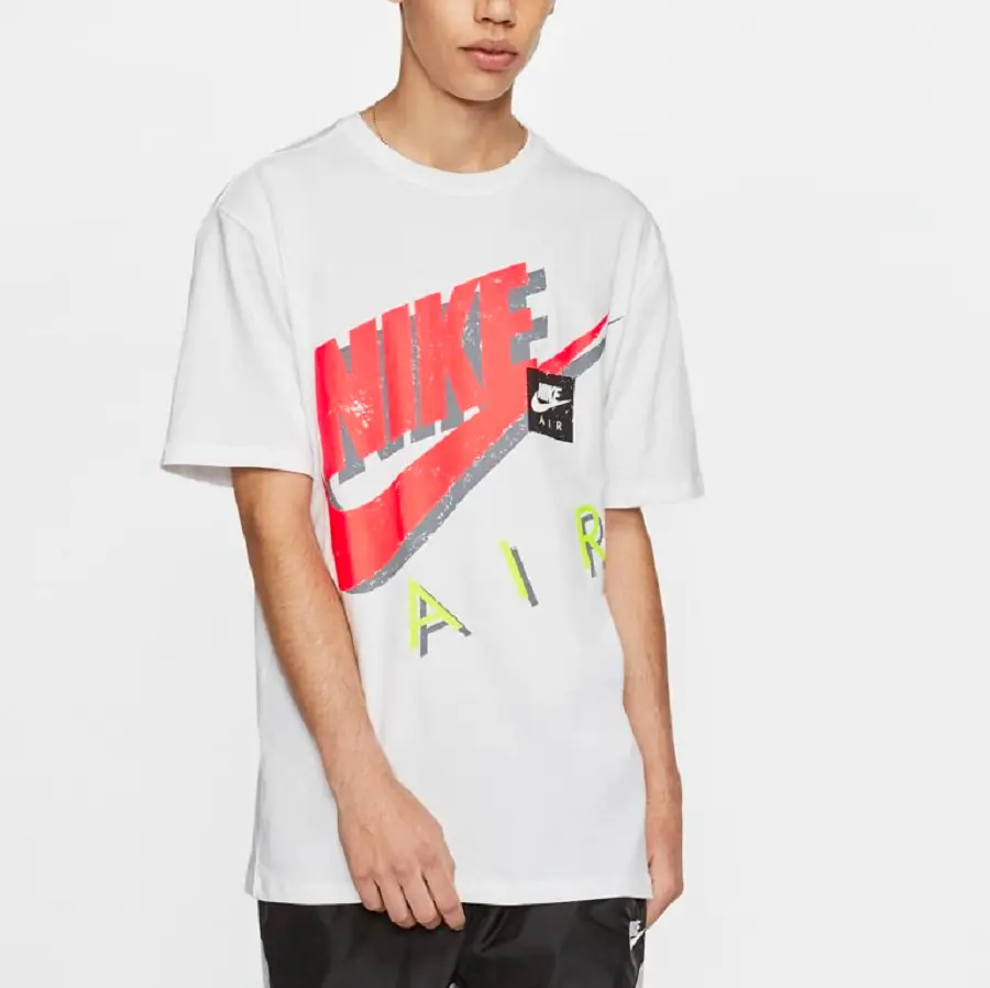 Áo Nike Sleeve Printed T-Shirt CQ7317-100 - Ảnh 3