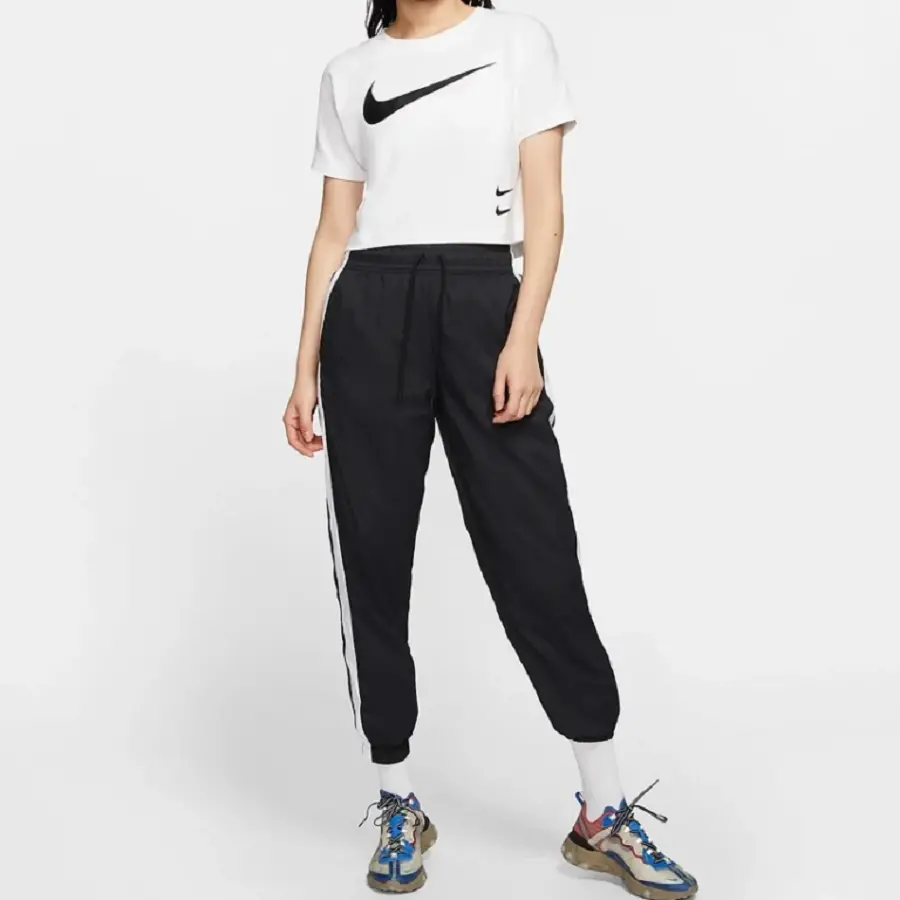 Áo Nike Sportswear Swoosh Women’s Short-Sleeve Top CJ3765-100 - Ảnh 4