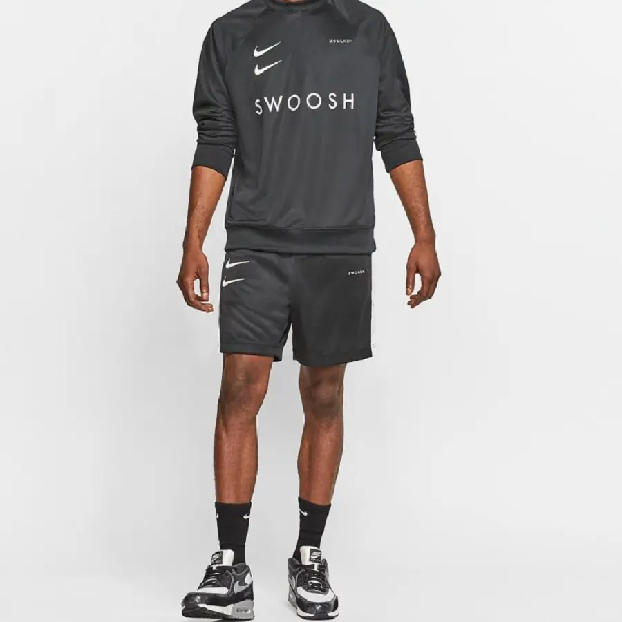 Quần Nike Sportswear Swoosh Shorts Black CJ4899-010 - Ảnh 3