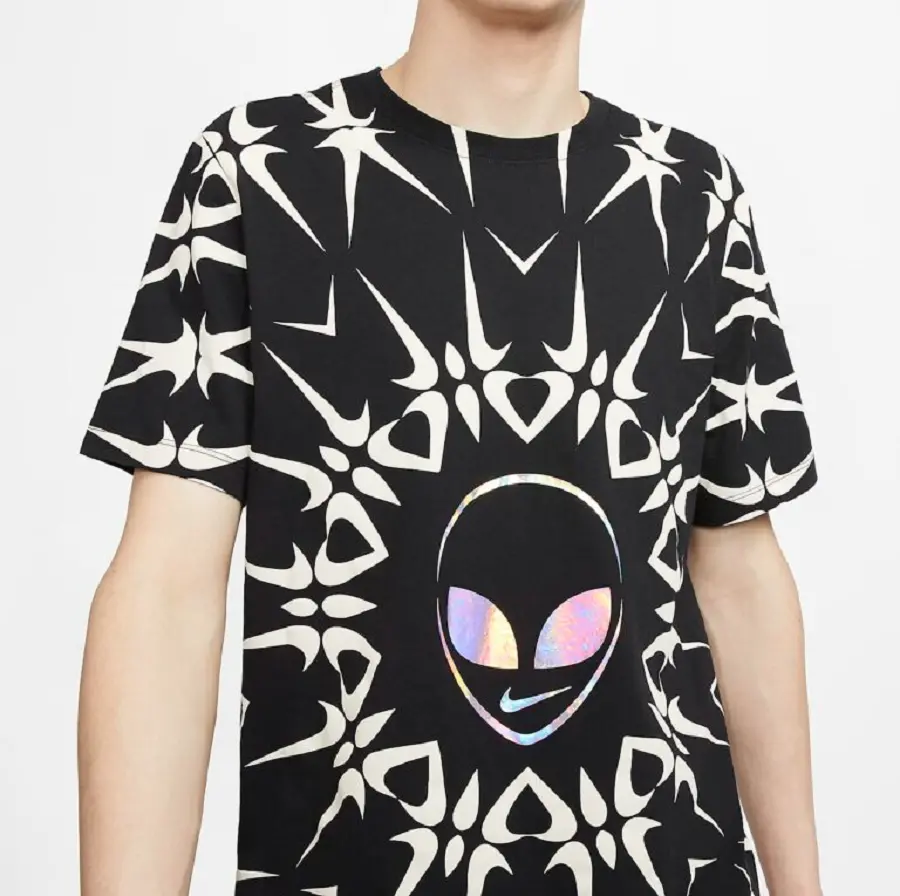 Áo Nike Alien Tee T-shirt 'Black Beige' CT7051-010 - Ảnh 5