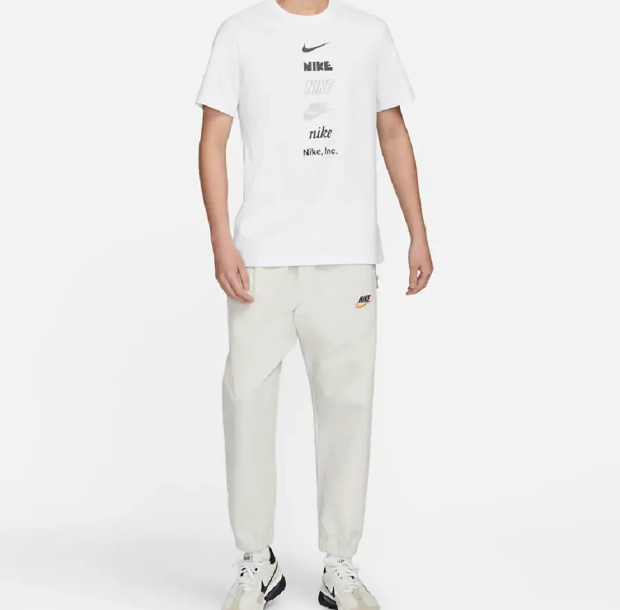 Alternative view of Áo Nike Sportswear Men’s T-Shirt ‘White’ DZ2876-100