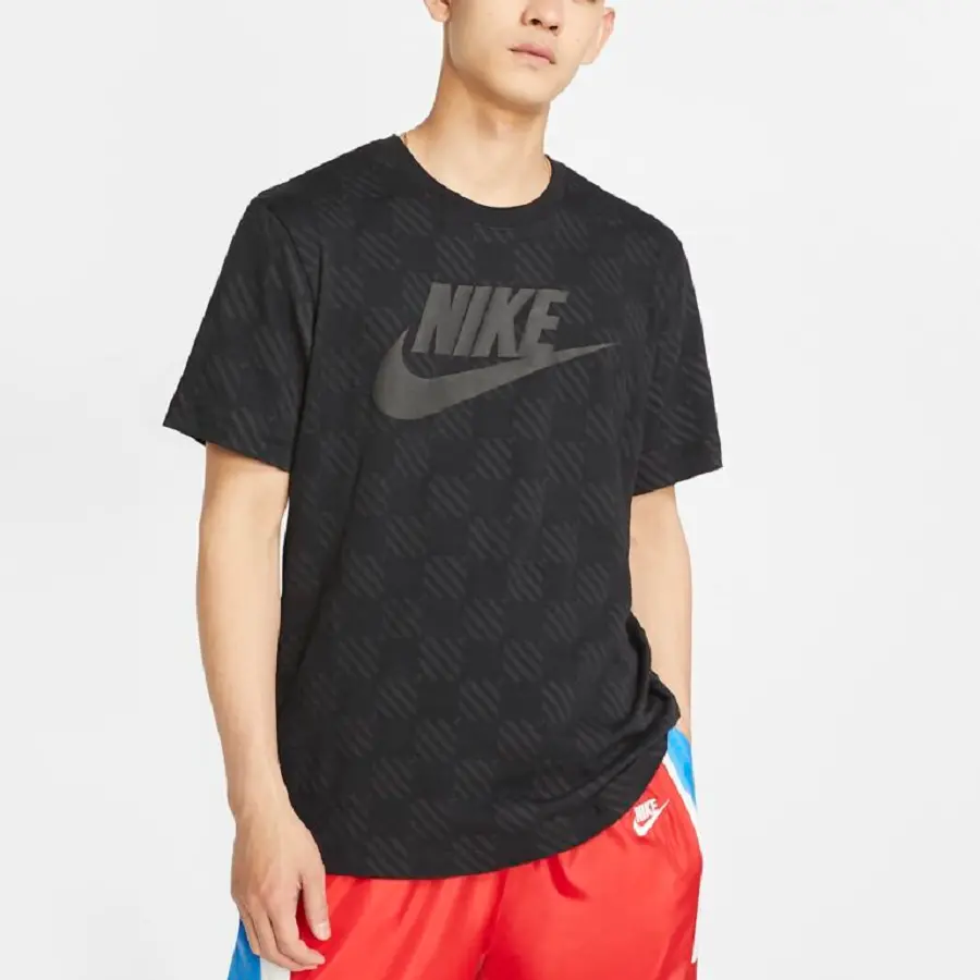 Áo Nike Sportswear Short Sleeve Shirt Nike Triple Black BV7578-010 - Ảnh 5