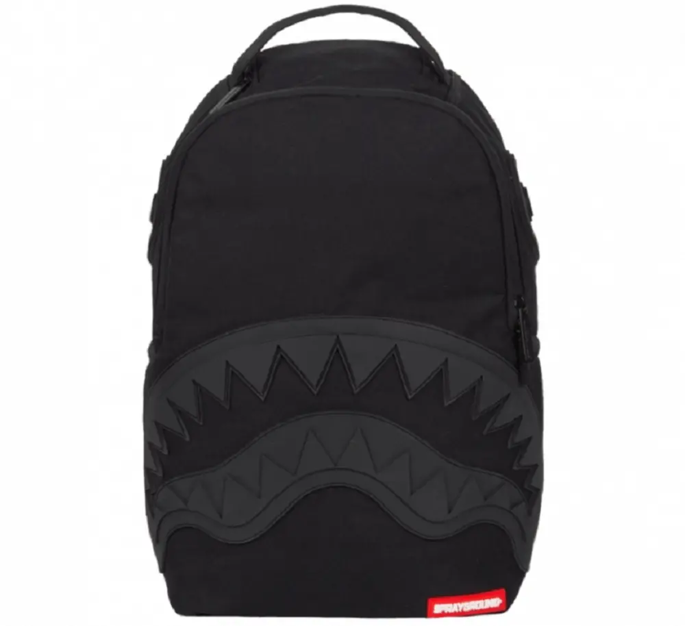 Balo Sprayground Ghost Rubber Shark 'Black' Backpack 910B1235NSZ