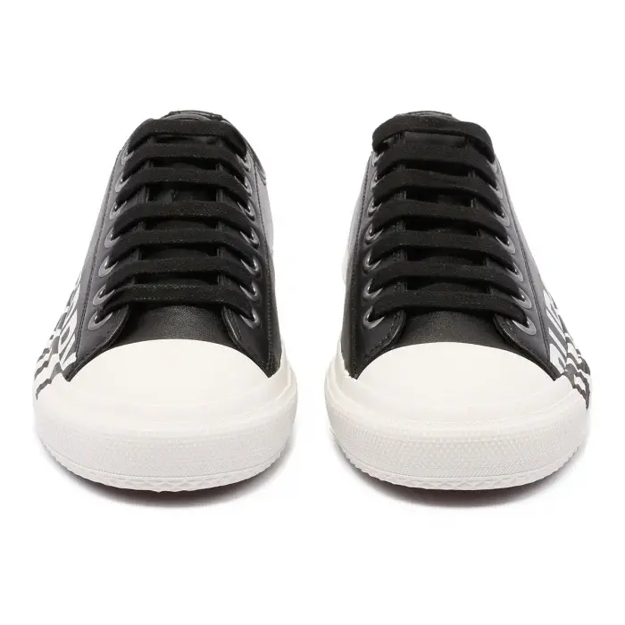 Giày Burberry Two-Tone Leather Sneakers 8019326 - Ảnh 3