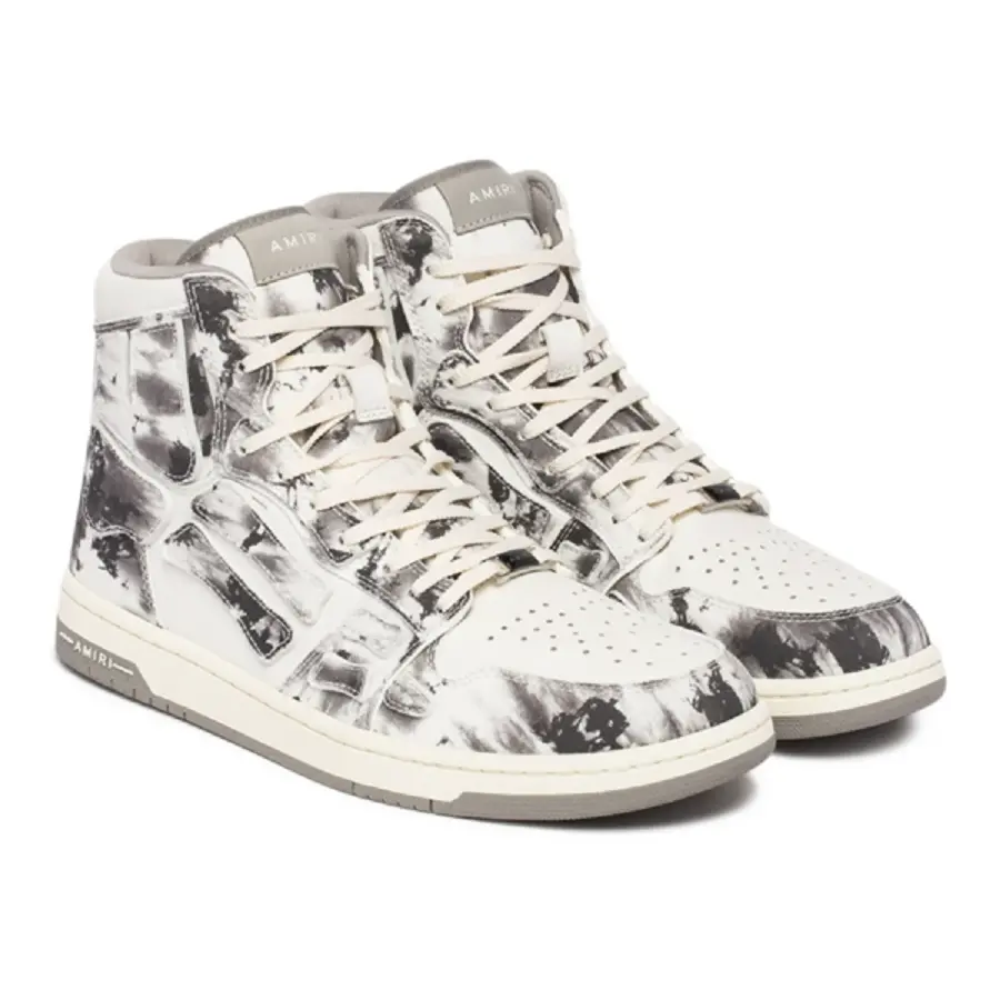 Giày Amiri Skel Top Hi ‘Gray’ SS23MFS002-030 - Ảnh 4