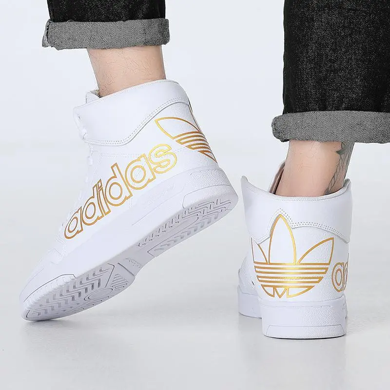 Giày Adidas Originals Drop Step XL 'White Metallic Gold' FV4874 - Ảnh 3