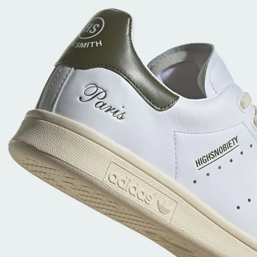 Giày Adidas Stan Smith x Highsnobiety 'Cloud White' IE2530 - Ảnh 8