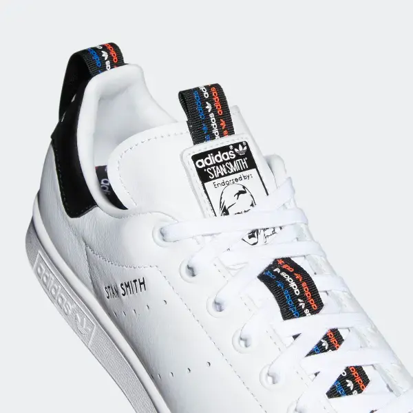 Alternative view of Giày Adidas Stan Smith 'White Black' FW5814