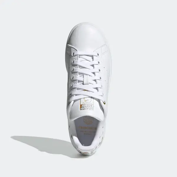 Giày Adidas Stan Smith 'White Silver Gold' FX5652 - Ảnh 3