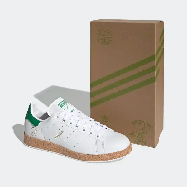 Giày Adidas Marvel x Stan Smith 'I Am Groot' GZ3099 - Ảnh 4