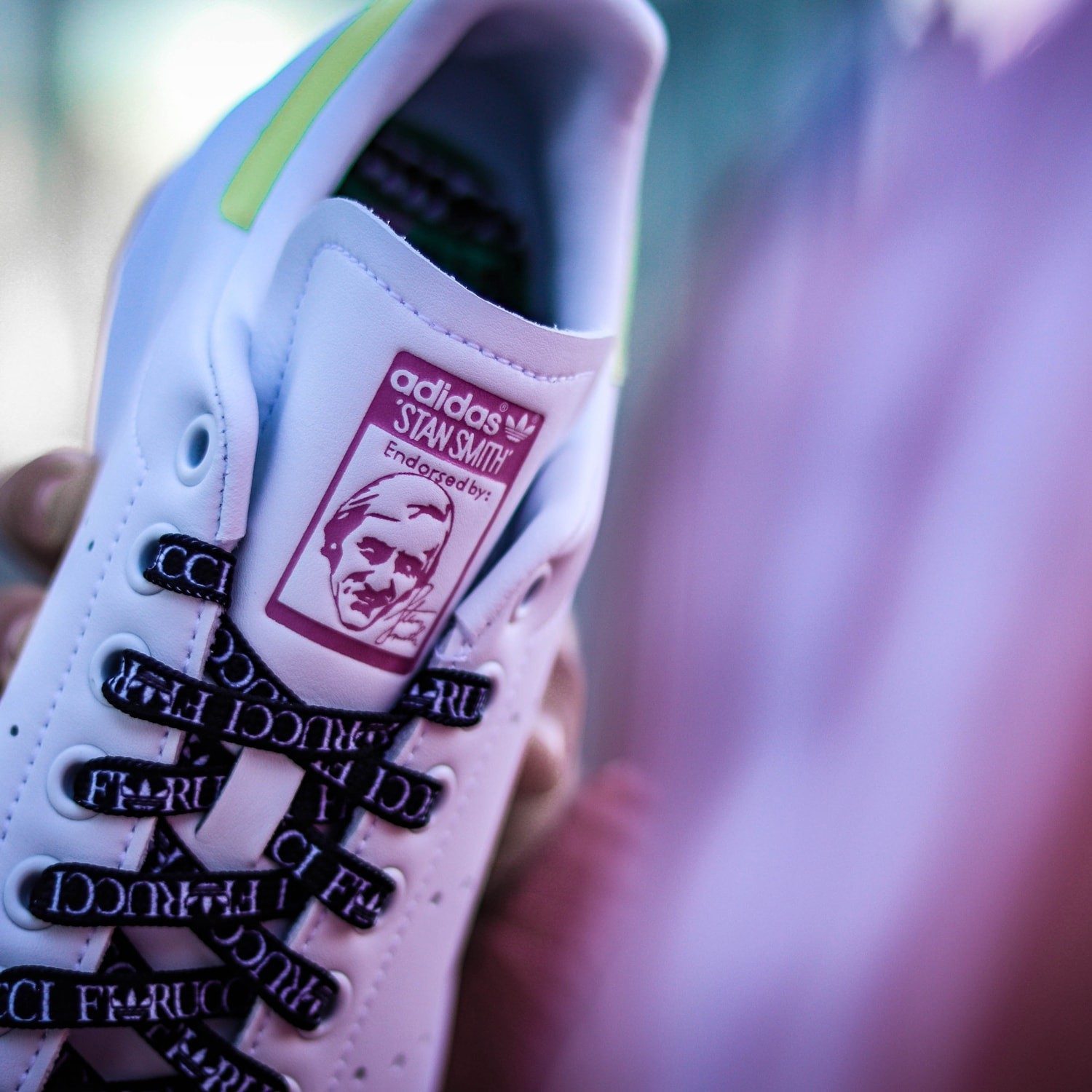 Giày Adidas Stan Smith Cloud White Core Black (W) EG5152 - Ảnh 4