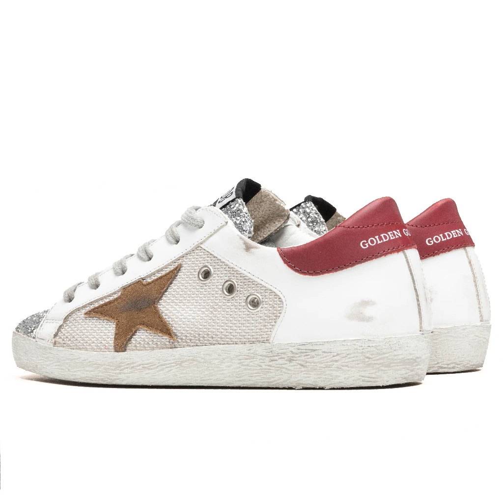 Giày Golden Goose Superstar Leather Silver White GWF00103-F000156-80188 - Ảnh 6