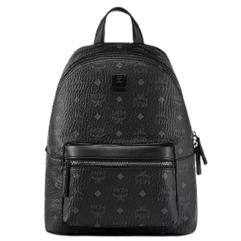 Balo MCM Stark Backpack in Visetos MMKCSVE02BK001