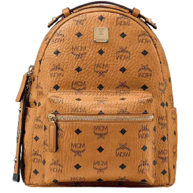 Balo MCM Stark Backpack Visetos 'Cognac' MMKASVE26CO001