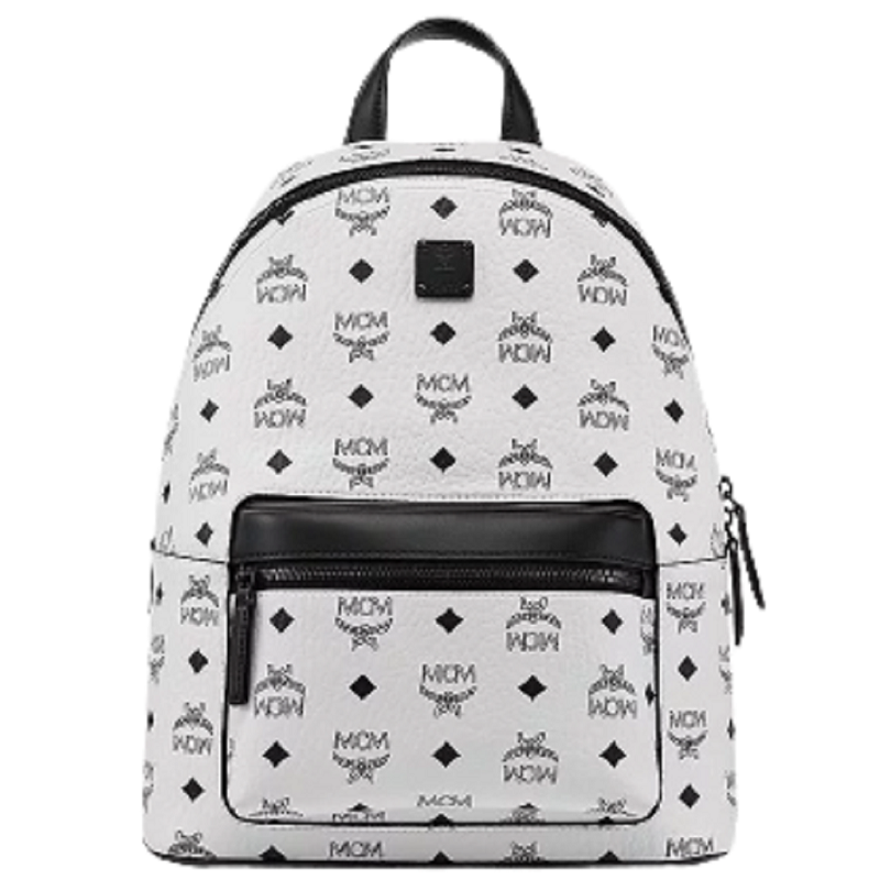 Balo MCM Stark Backpack in Visetos MMKCSVE02WT001