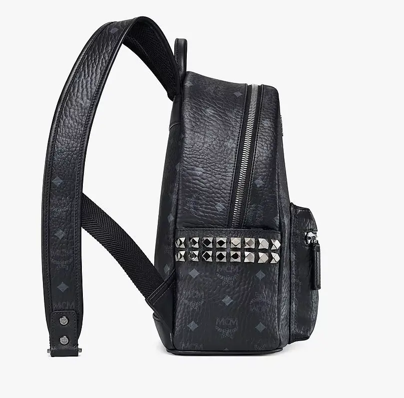 Túi MCM Stark Side Studs Backpack In Visetos MMKAAVE15BK001 - Ảnh 4