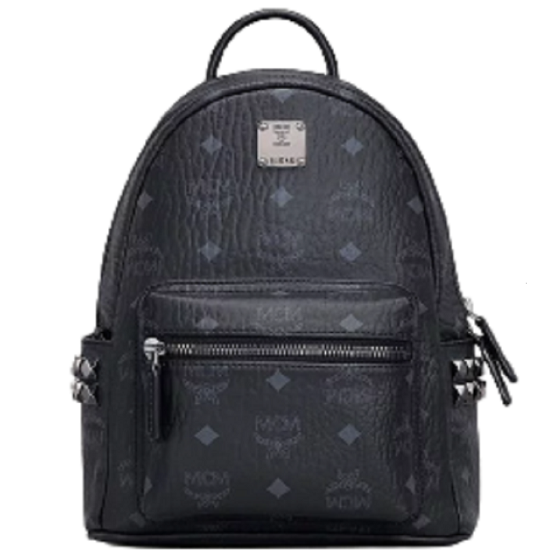 Balo MCM Stark Side Studs Backpack in Visetos MMKAAVE10BK001