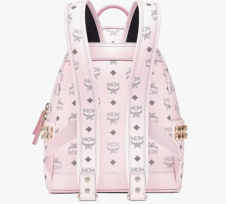 Balo MCM Stark Backpack Visetos 'Pink' MMKAAVE15QH001 - Ảnh 5