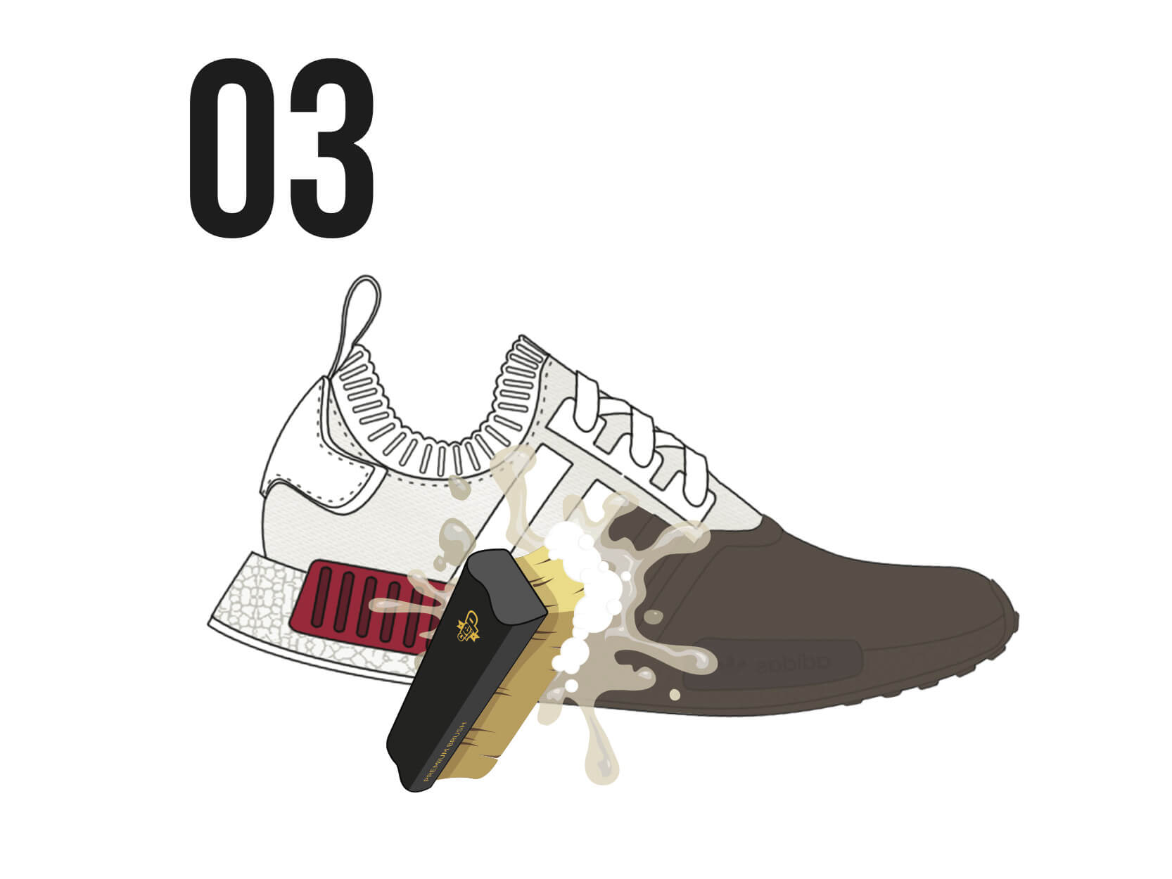 Bộ vệ sinh Crep Protect Bundle - Can, Cure, Wipes, Pill - Ảnh 5