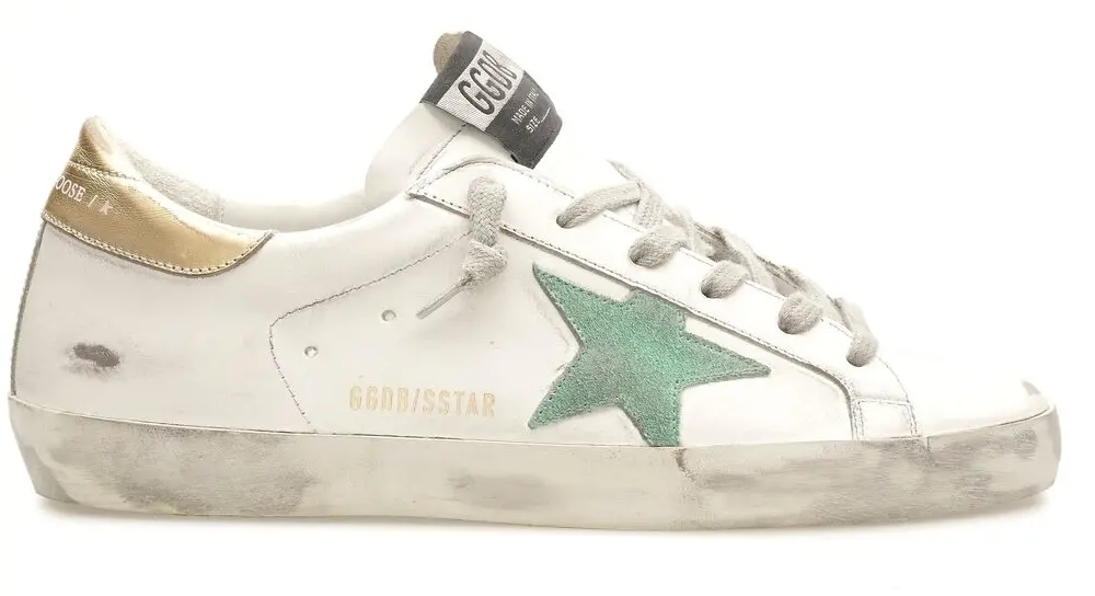 Giày Golden Goose Superstar 'Green and Gold' GWF00101-F000212-10243