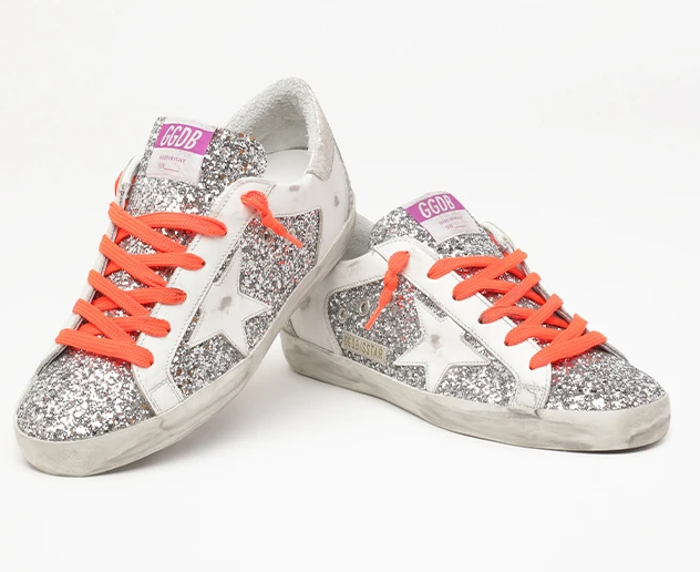 Giày Golden Goose Superstar Silver Ice GWF00104-F001630-70148 - Ảnh 2