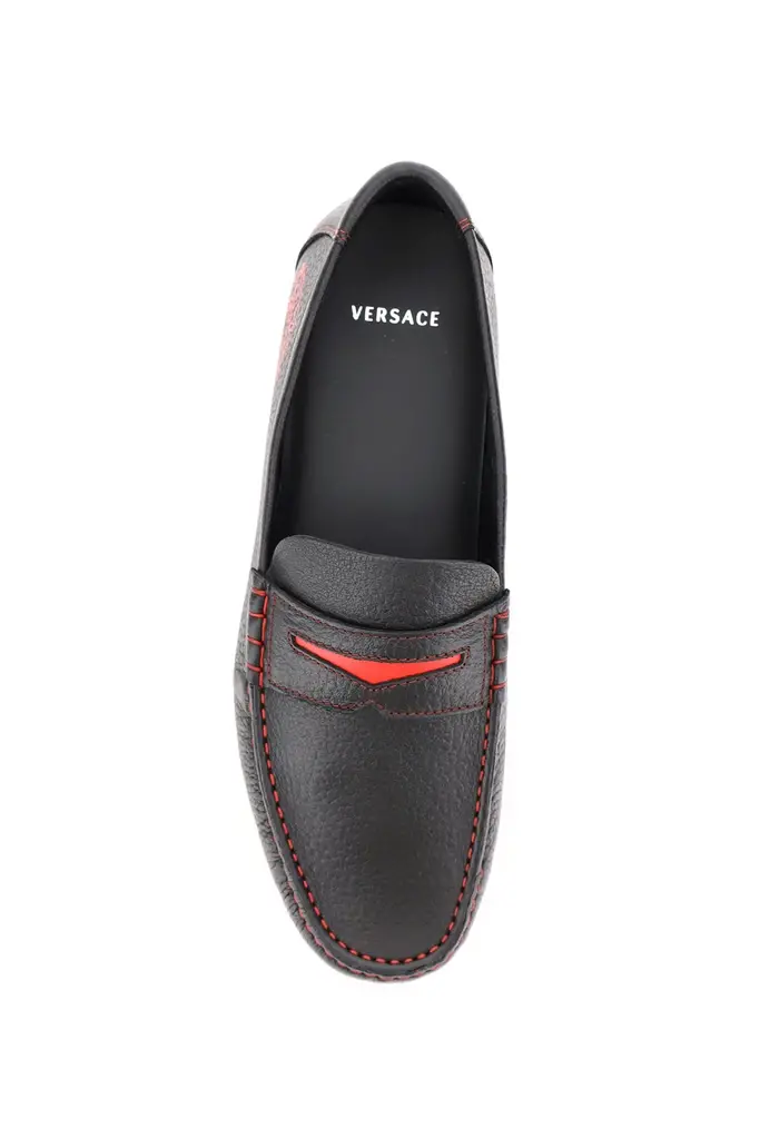 Giày Versace Medusa Driver Loafers DSU8211-DVSC4G - Ảnh 5