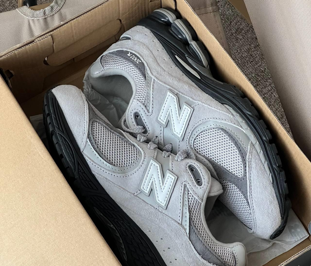 Giày New Balance 2002R 'Grey Black' M2002RC1 - Ảnh 5