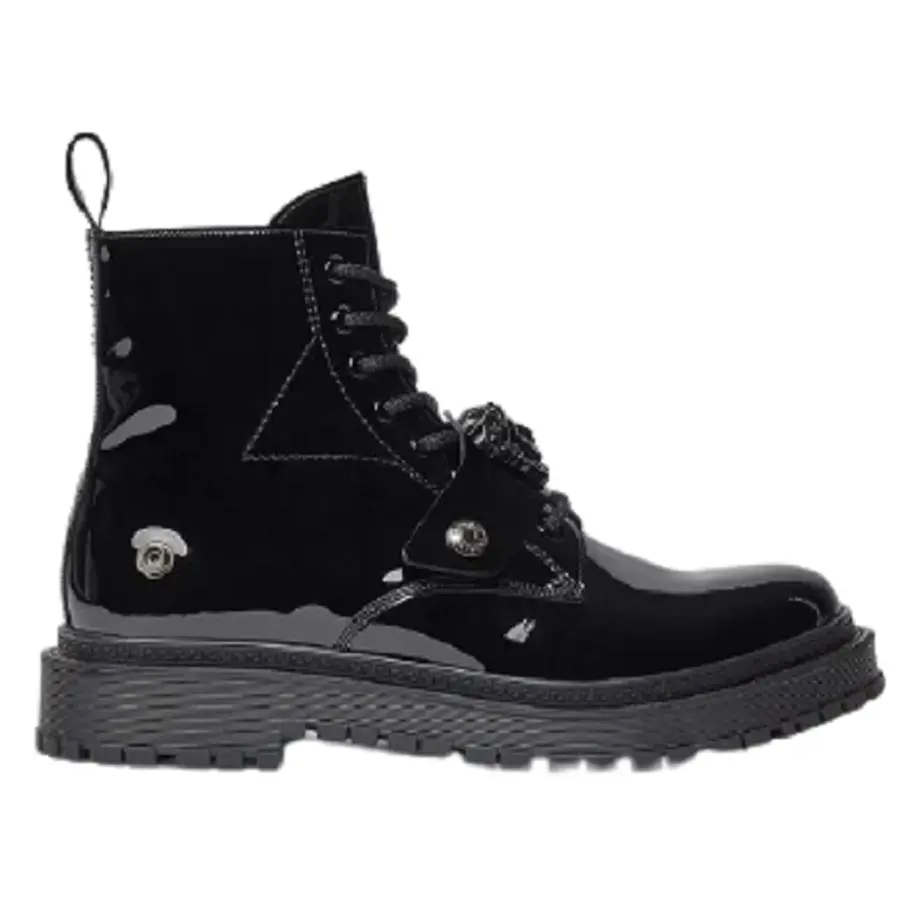 Giày Versace Medusa Boots Black 1003149-1A02844-1B00B