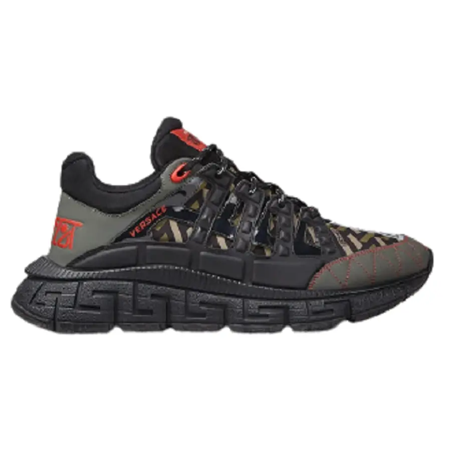 Giày Versace Trigreca Trainers Red Black DSU8094-1A01760-6K260