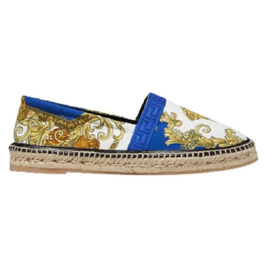 Giày Versace Medusa Renaissance Print Espadrilles Print DSU8255-1A01060-5U150