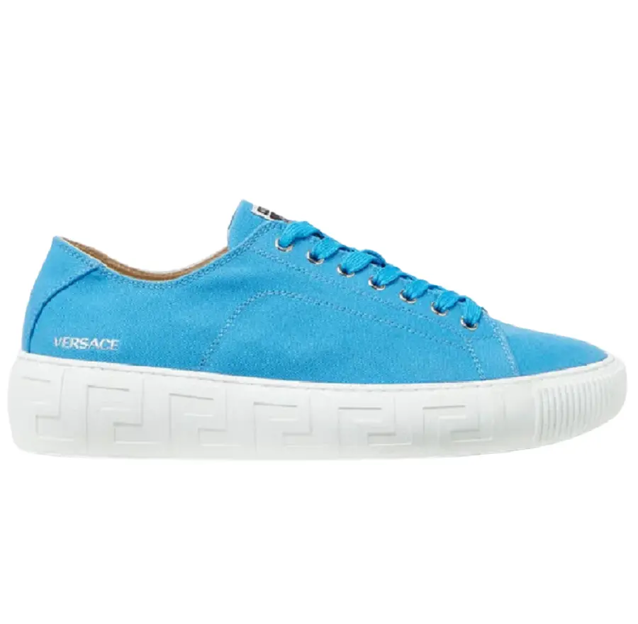 Giày Versace Greca Trainers Blue DSU8404-DTE3G-1U30P