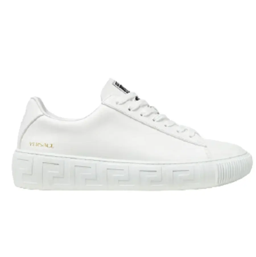 Giày Versace Greca Trainers White DSU8404-DV50G-D01